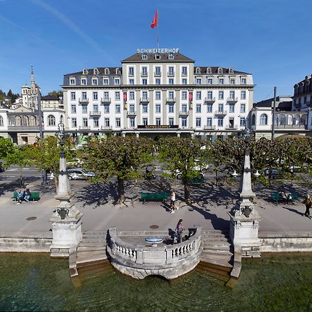 Hotel Schweizerhof Luzern Экстерьер фото