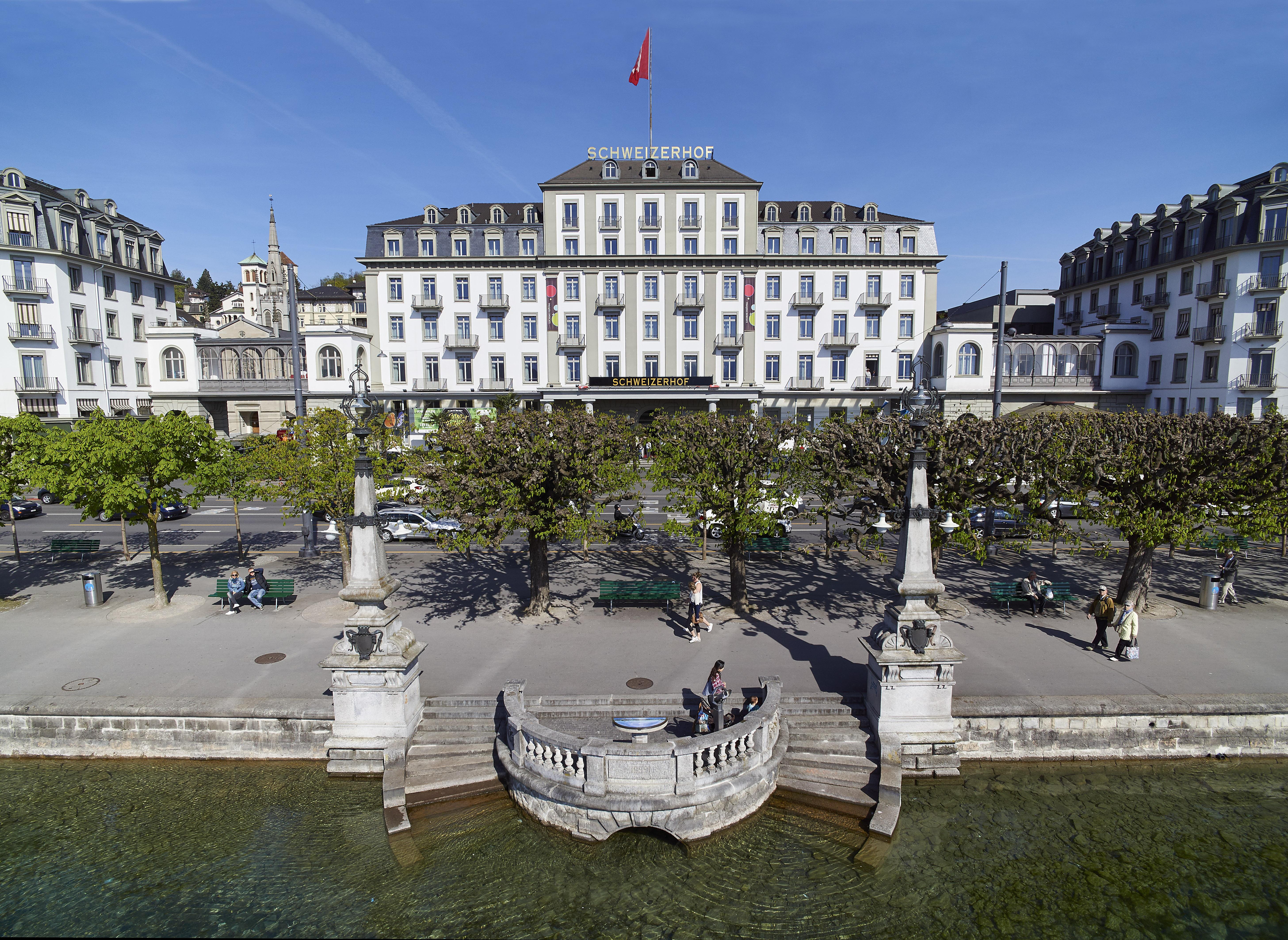 Hotel Schweizerhof Luzern Экстерьер фото