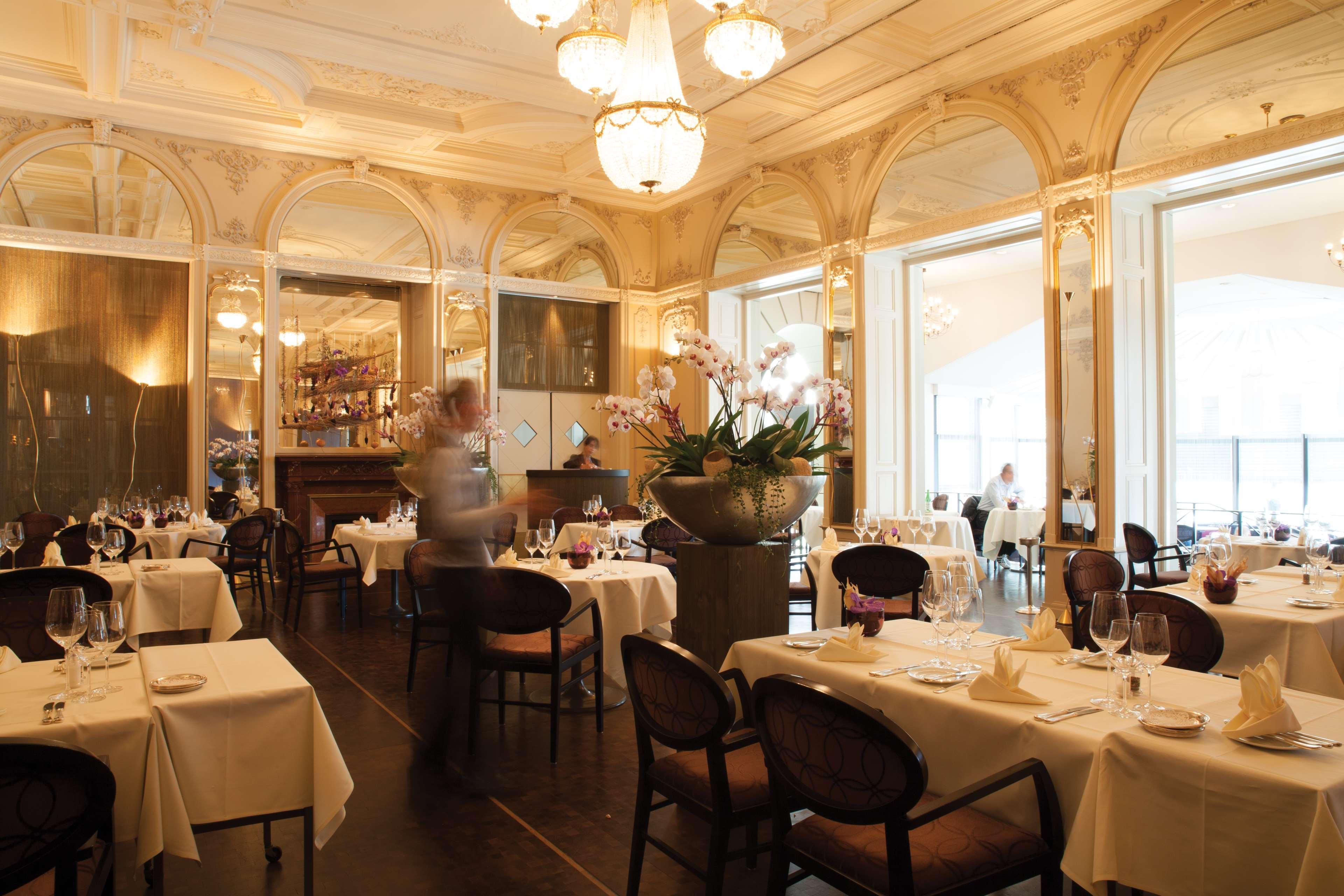 Hotel Schweizerhof Luzern Экстерьер фото Restaurant "Le Meurice"