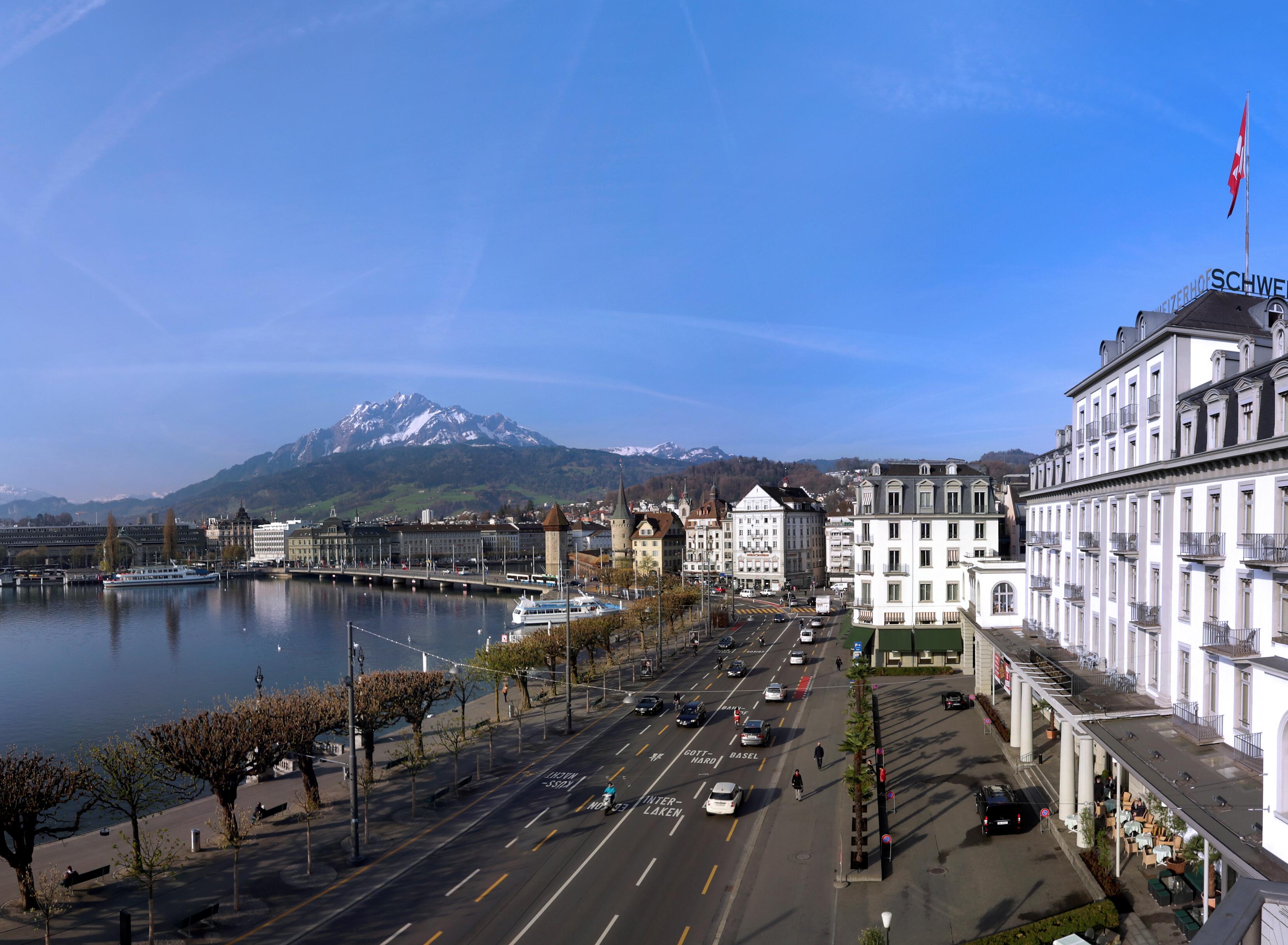 Hotel Schweizerhof Luzern Экстерьер фото